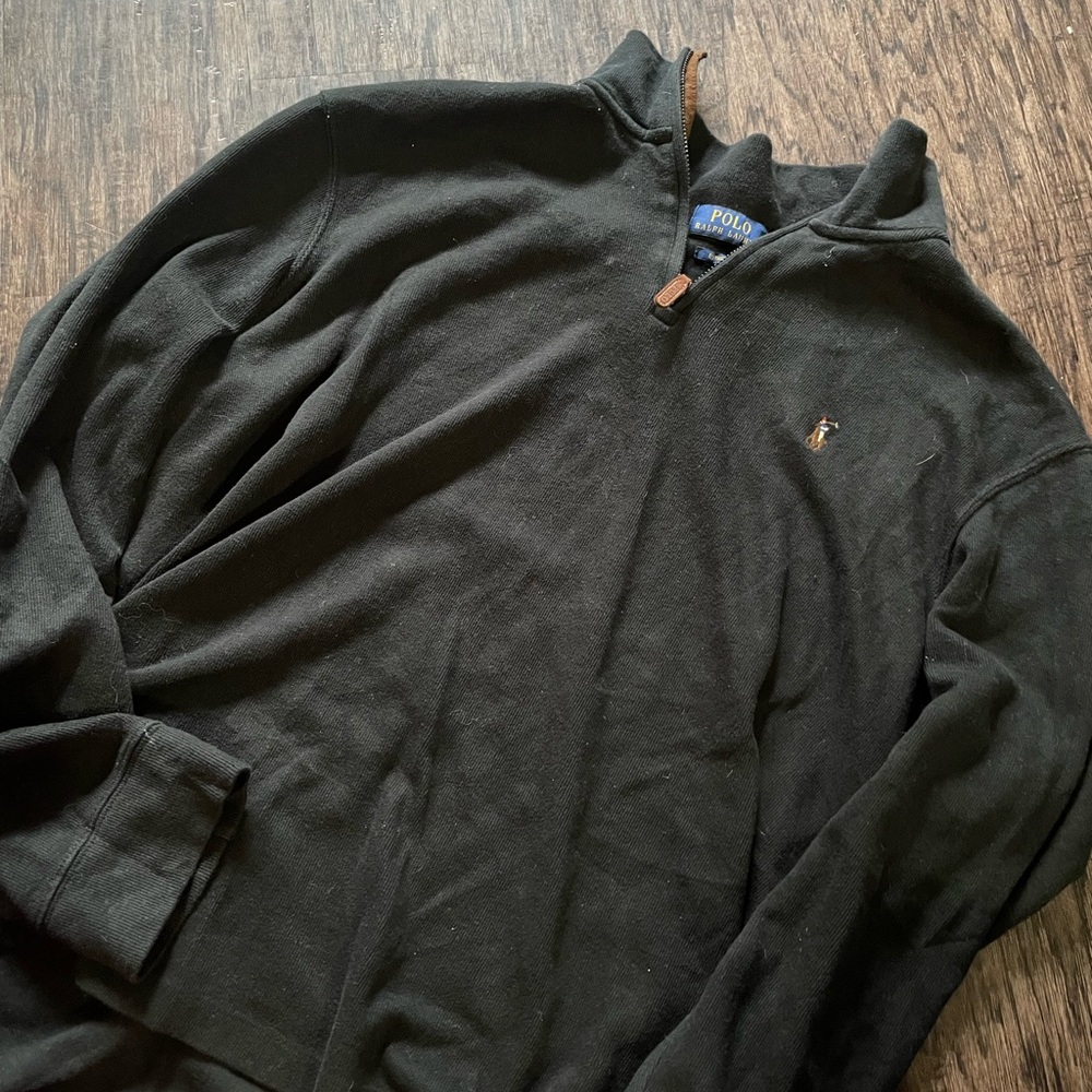 Mens polo sweater